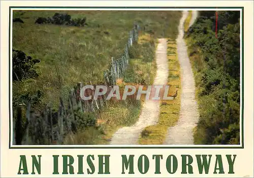 Moderne Karte An Irish Motorway