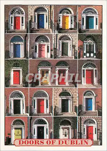 Cartes postales moderne Georgian Dublin capital of Ireland