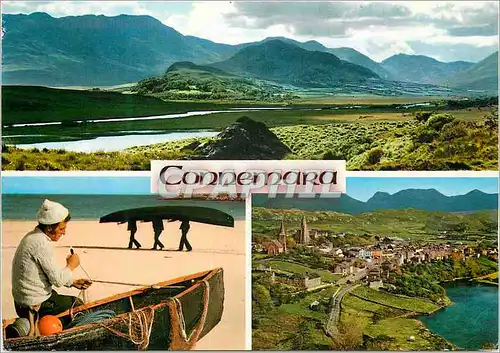 Moderne Karte Connemara Co Galway This is the name given to the western portion of Co Galway