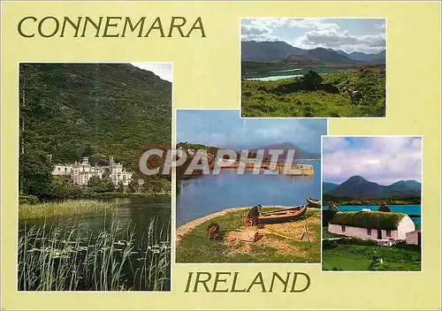 Moderne Karte Connemara Ireland Co Galway