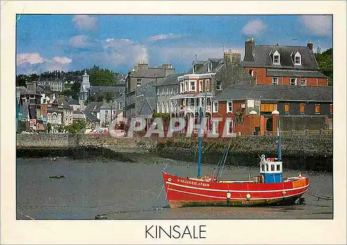 Moderne Karte Kinsale overlooking the winding estuary of the Bandon River has an old world charm