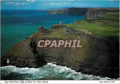 Moderne Karte Hags Head Point Cliffs of Moher Co Clare Ireland