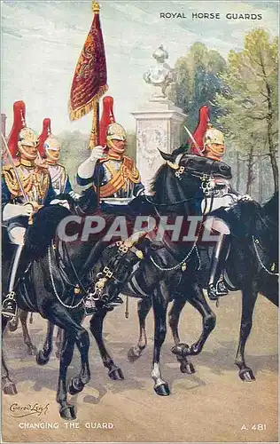Cartes postales moderne Royal House Guards Changing the guard Militaria Militaria