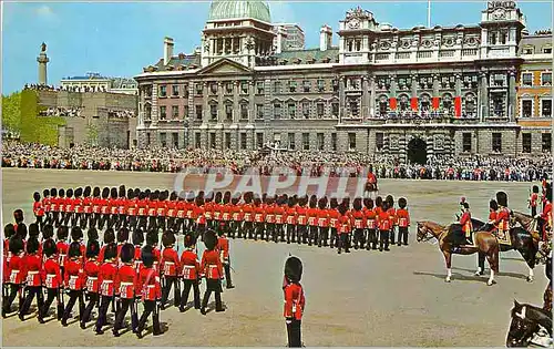 Moderne Karte Trooping the colour at Horseguards Parade London  Militaria