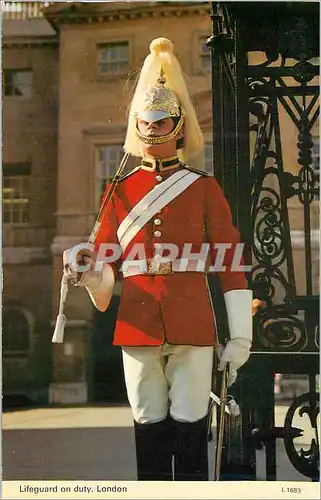 Cartes postales moderne Lifeguard on duty London