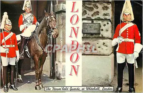 Cartes postales moderne The Household Guards at Whitehall London  Militaria