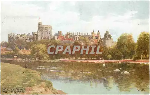 Cartes postales moderne Windsor Castle from the river