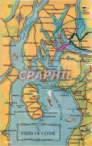 Cartes postales moderne The Firth of Clyde