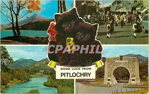 Cartes postales moderne Good luck from Pitlochry