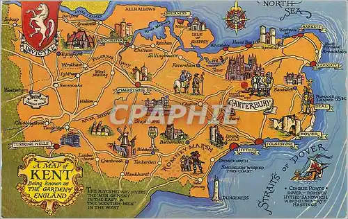 Cartes postales moderne Straits of Dover