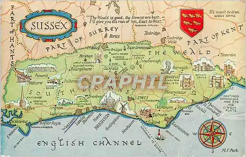 Cartes postales moderne Sussex