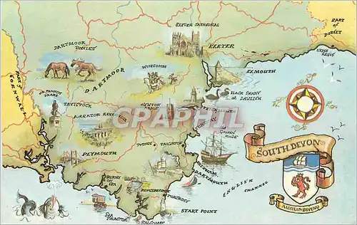 Cartes postales moderne South Devon