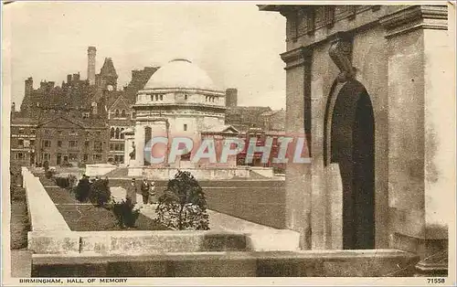 Cartes postales moderne Birmingham Hall of Memory