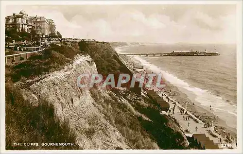 Cartes postales moderne The Cliffs Bournemouth