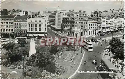 Moderne Karte The Square Bournemouth