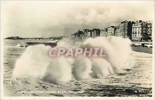 Cartes postales moderne Rough sea from palace pier Brighton