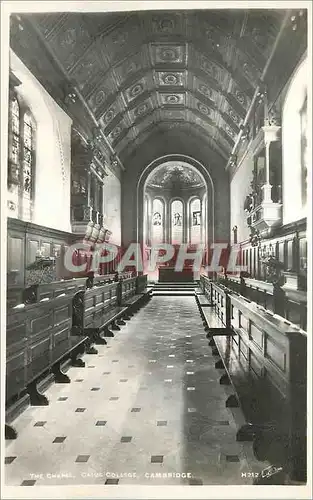 Cartes postales moderne The Chapel College Cambridge