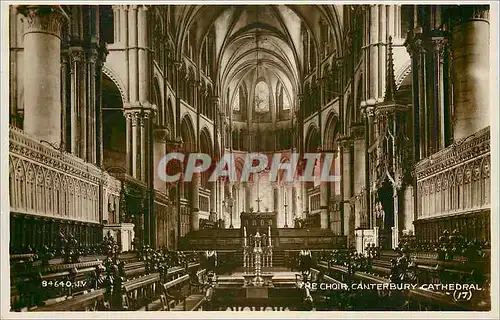 Cartes postales moderne Choir Canterbury Cathedral