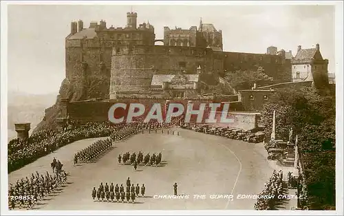 Cartes postales moderne Changing the guard Edinburgh Castle Militaria