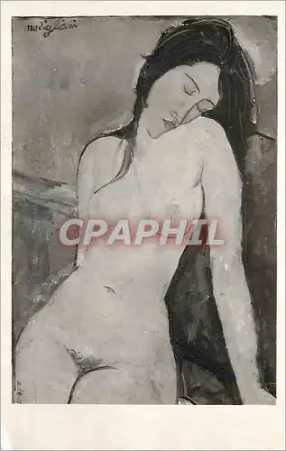 Moderne Karte Amadeo Modigliani Institut Courtauld Home House Londres