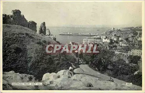 Cartes postales moderne Hastings from West Hill