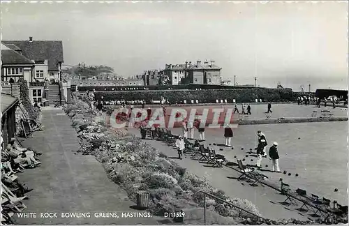 Cartes postales moderne White rock bowling Greens Hastings