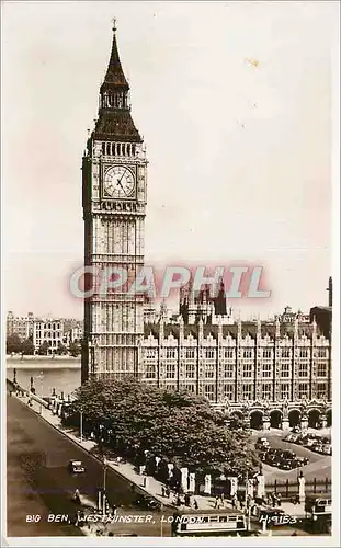 Moderne Karte Big Ben Westminster London