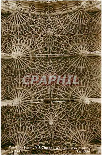 Cartes postales moderne Vaulting Henry VII Chapel Westminster Abbey