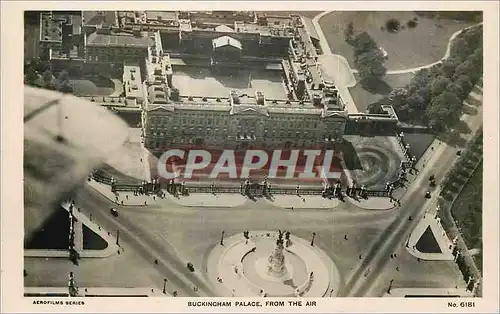 Cartes postales moderne Buckingham Palace from the air