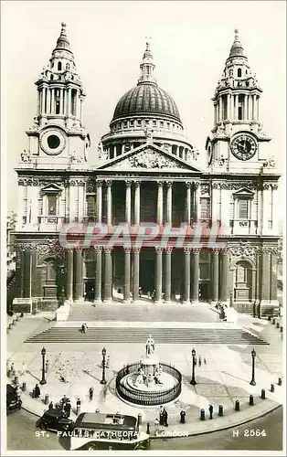 Moderne Karte St Pauls Cathedral