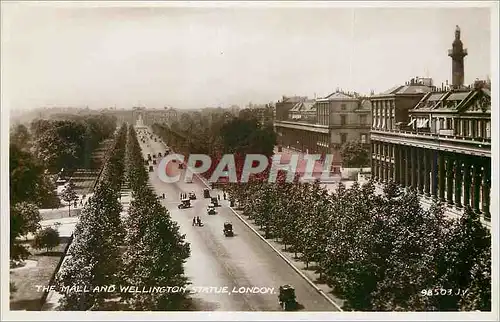 Cartes postales moderne The mall and Wellington Statue London