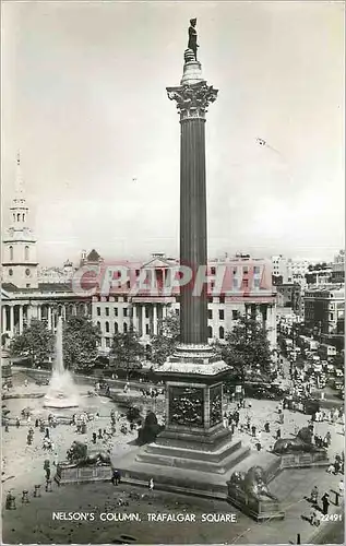 Moderne Karte Nelsons Column Trafalgar Square