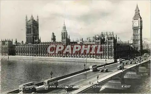 Moderne Karte Westminster Bridge and Houses of Parliament London