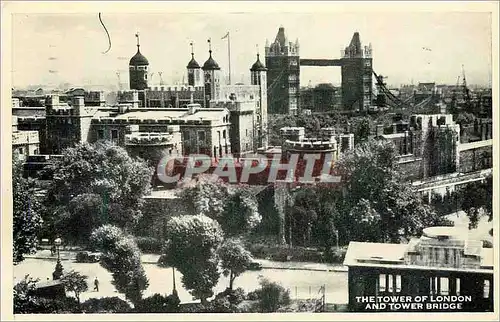 Cartes postales moderne The Tower of London and Tower Bridge