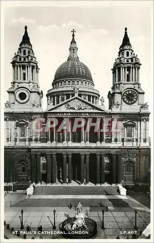 Moderne Karte St Pauls Cathedral London