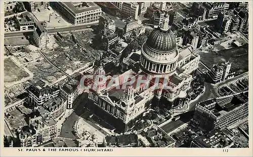 Cartes postales moderne St Pauls The Famous Churchyard