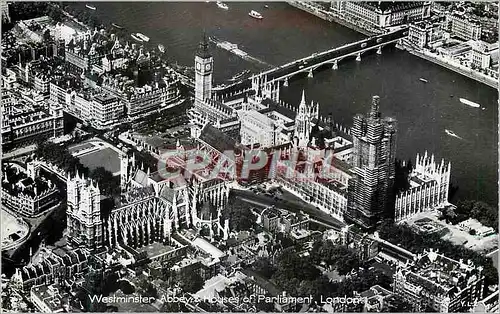 Cartes postales moderne Westminster Abbey Houses of Parliament London