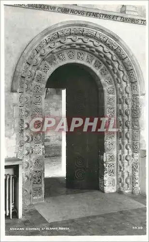Cartes postales moderne Norman Doorway St Albans Abbey
