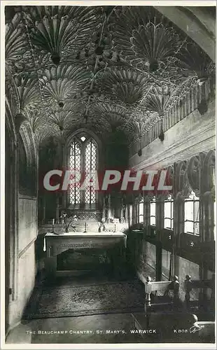 Cartes postales moderne The Beauchamp Chantry St Marys Warwick