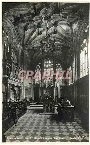 Cartes postales moderne Beauchamp Chapel St Marys Church Warwick