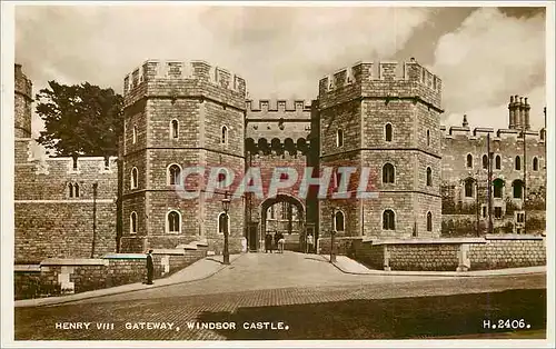 Cartes postales moderne Henry VIII Gateway Windsor Castle