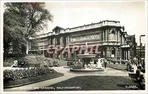 Cartes postales moderne Art Gallery and Gardens Wolverhampton