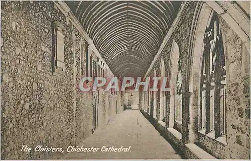 Cartes postales moderne The Cloisters Chichester Cathedral