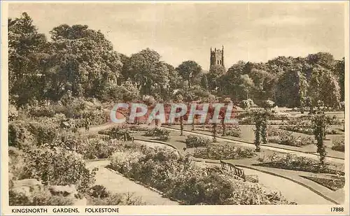 Cartes postales moderne Kingsnorth Gardens Folkestone