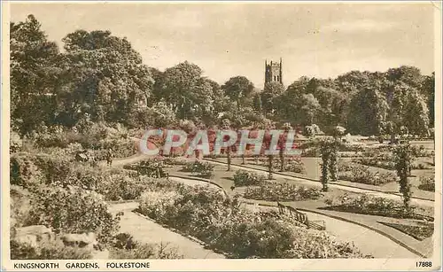 Cartes postales moderne Kingsnorth Gardens Folkestone