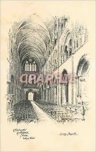 Cartes postales moderne Chichester Cathedral