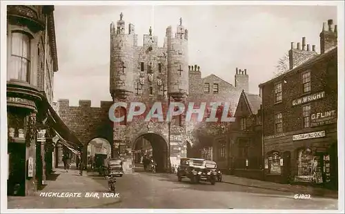 Cartes postales moderne Micklegate Bar York