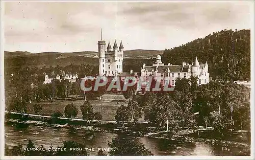 Cartes postales moderne Balmoral Castle from the rivers