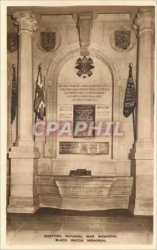Cartes postales moderne Scottish National War Memorial Black Watch Memorial  Militaria
