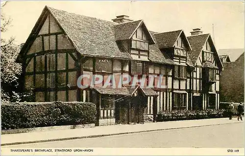Cartes postales moderne Shakerspeares Birthplace Stratford Upon Avon
